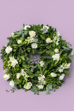 Corona Fúnebre Chica - Recuerdos Eternos | LolaFlora