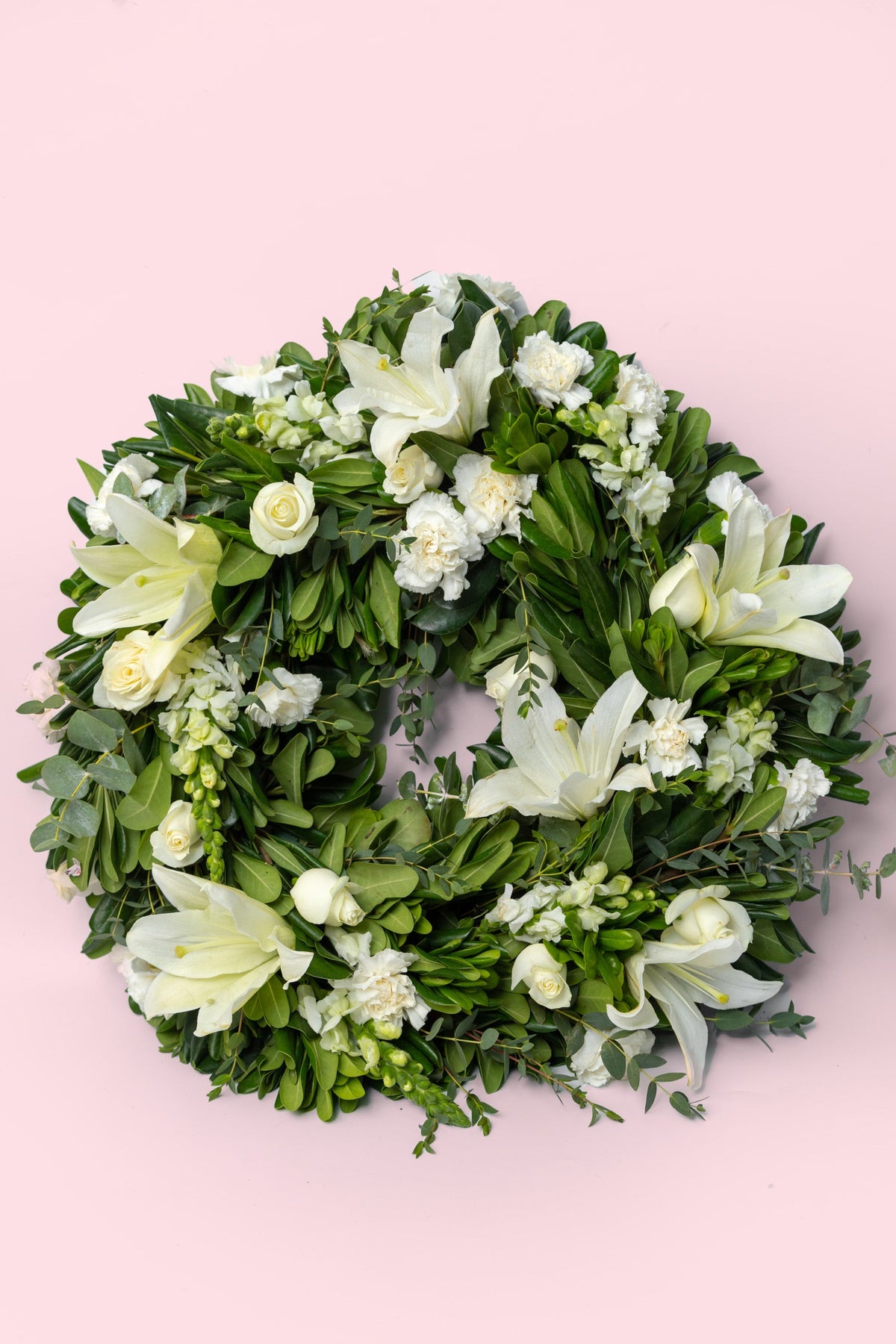 Corona Fúnebre Chica - Lágrimas de Amor | LolaFlora