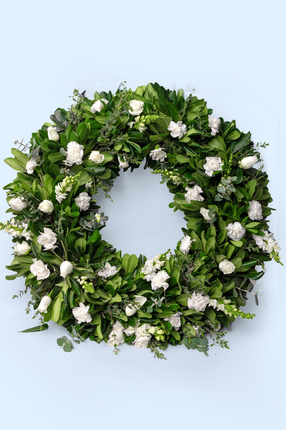 Corona Fúnebre Grande - Flores de Amor | LolaFlora