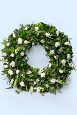 Corona Fúnebre Grande - Flores de Amor | LolaFlora