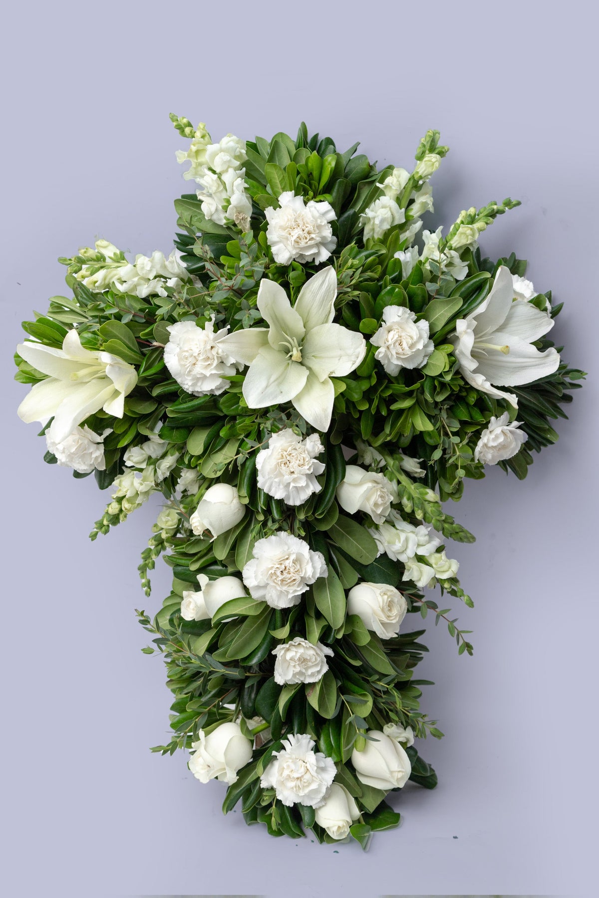 Cruz Fúnebre - Flores del Recuerdo | LolaFlora