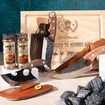 Sharp Claws Kit - Knife, Personalized Board, and Seasoning