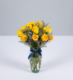 Detalle De Rosas Amarillas