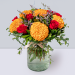 Fiesta Eterna - Cempasúchil y Rosa Roja | LolaFlora CDMX SUR