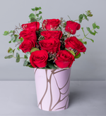Rosas rojas - Caja Deco