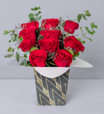 Rosas rojas - Caja Arlequin