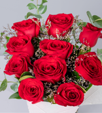 Rosas rojas - Caja Arlequin