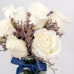 8 Rosas Blancas (M)