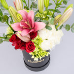 Supreme Box Lily Pink And Roses