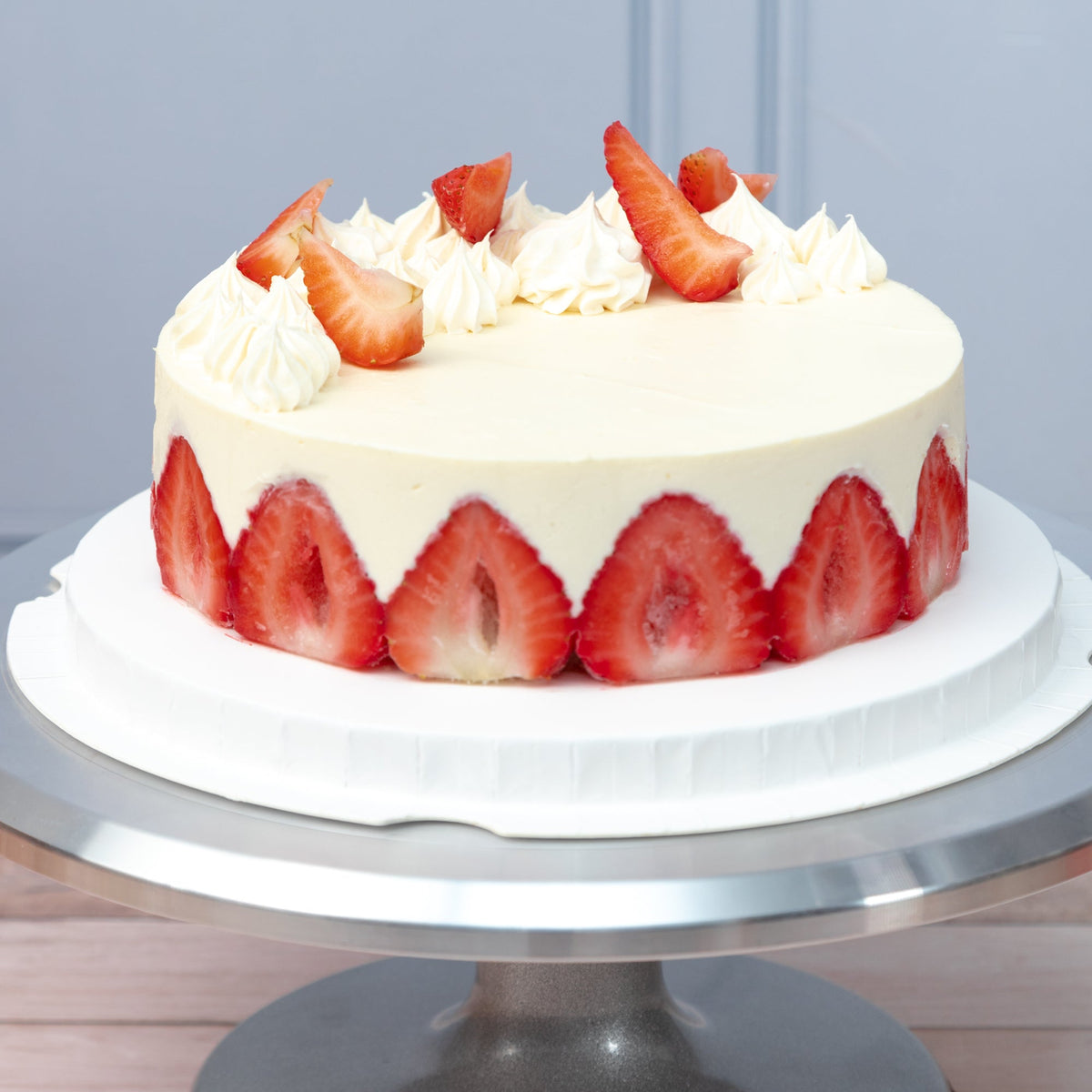 Large Strawberry, Chocolate, and Philadelphia Cream Cheese Cake