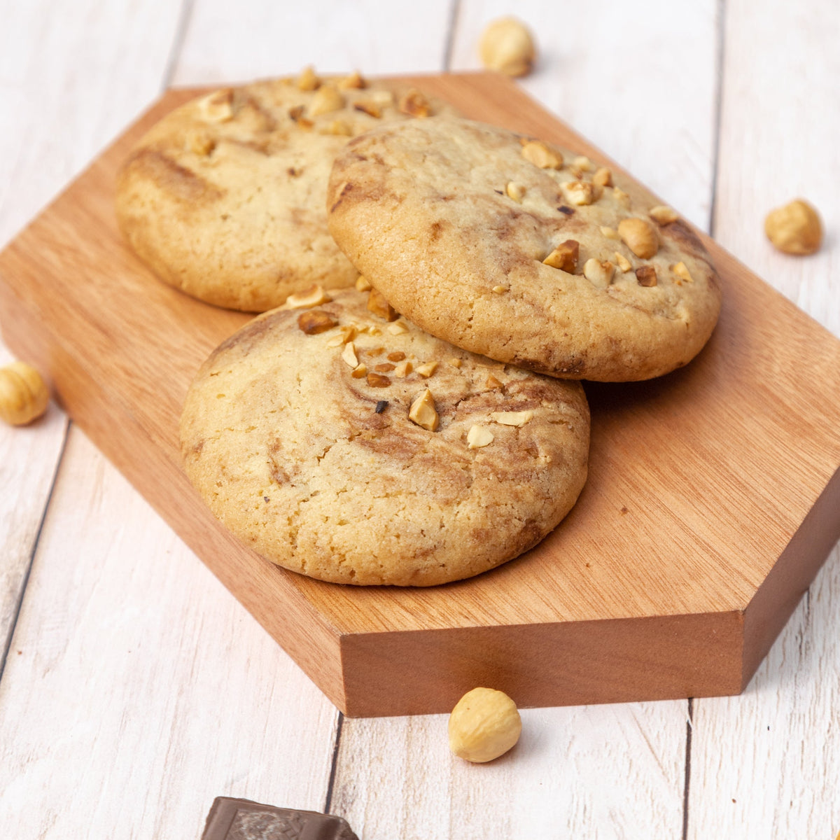 3 Galletas Estilo New York - Nutella