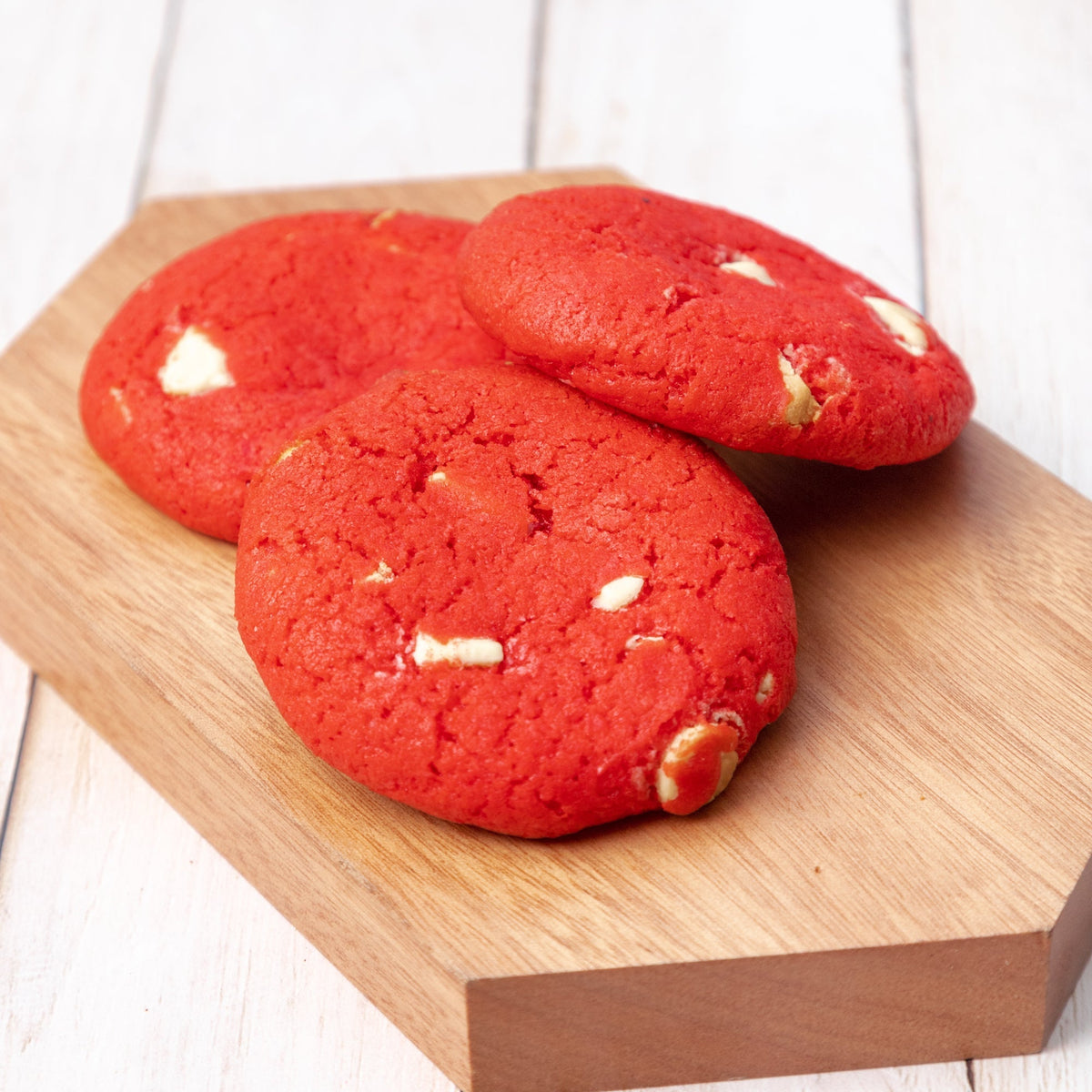 3 Galletas Estilo New York - Red Velvet