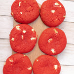 6 Galletas Estilo New York - Red Velvet