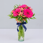 Pink Gerbera and Alstroemeria