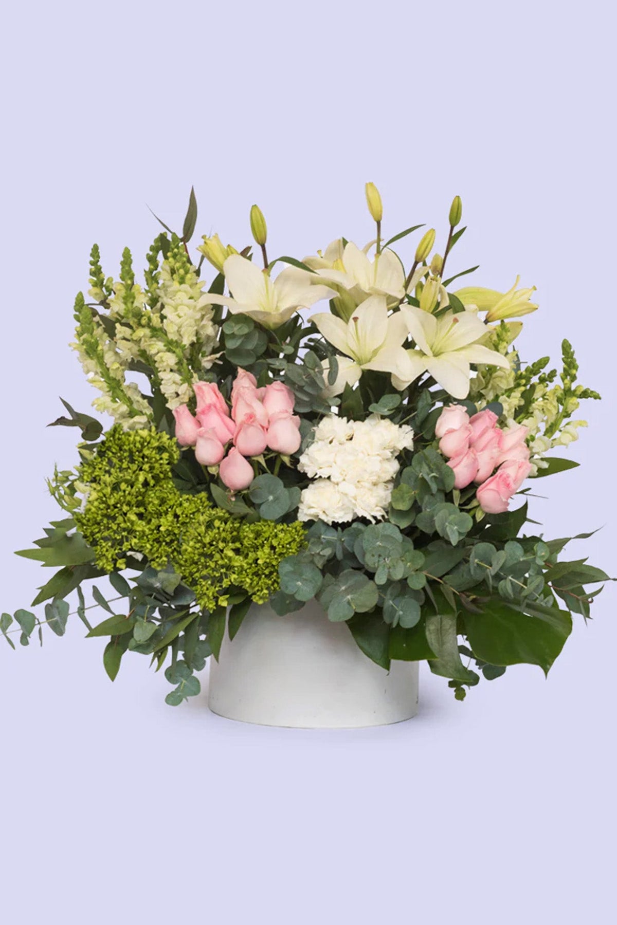 In Memoriam - Rosa Blanca y Clarita, Lilium y Hortensia | LolaFlora