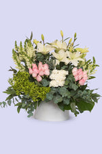 In Memoriam - Rosa Blanca y Clarita, Lilium y Hortensia | LolaFlora