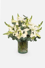 Luz Eterna - Lilium y Clavel Blanco | LolaFlora