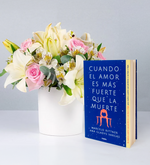 Libro + Maceta Lilys y Rosas Rosas