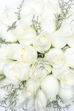 Para Siempre - Rosa Blanca en Pecera | LolaFlora