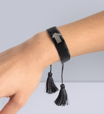 Pulsera Keep Moving + Luz Eterna - Lilium y Clavel Blanco