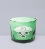 Vela Verde + Caja de Rosas Blancas - Condolencias