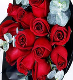 Bouquet De 12 Rosas Rojas (B)