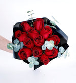 Bouquet De 12 Rosas Rojas (B)