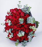 Ramo buchon de 100 rosas rojas