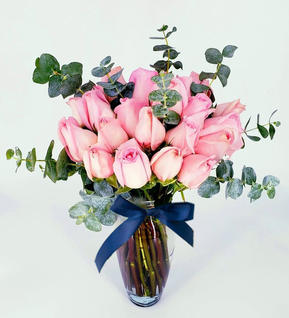24 Rosas Rosadas (B)