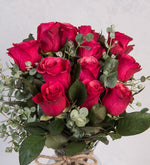 Detalle De 12 Rosas Topaz