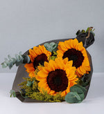 3 Girasoles en un ramo especial (A)