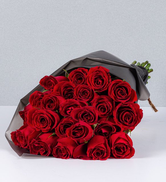 Bouquet 24 Rosas Rojas