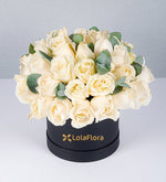 Caja Jumbo Rosas Blancas