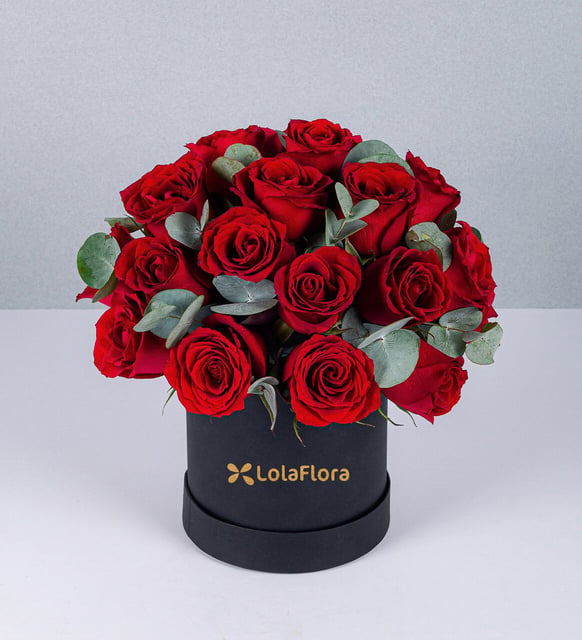 Caja Rosas Rojas