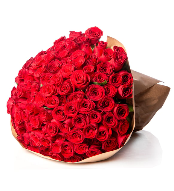 200 Rosas Rojas en Ramo Especial