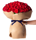 200 Rosas Rojas en Ramo Especial