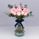 24 Pink Roses