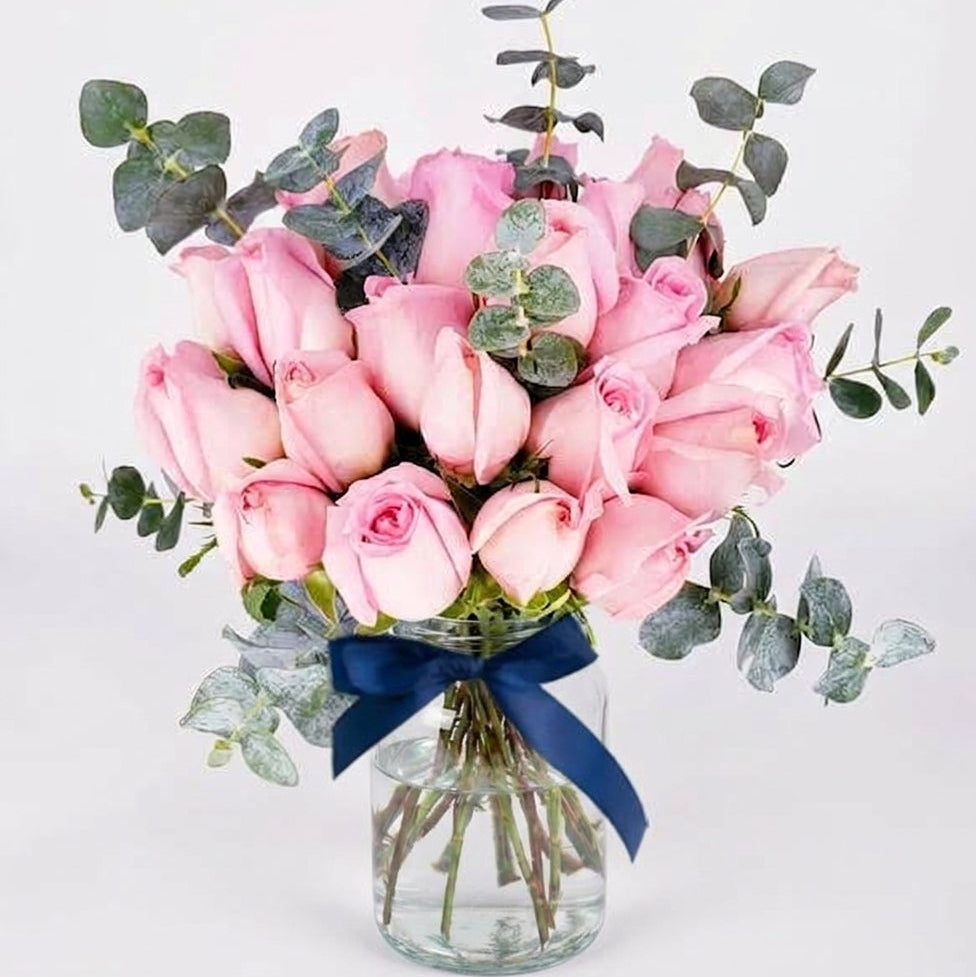 36 Pink Roses