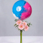 Colorful Gerbera Daisies With Balloon