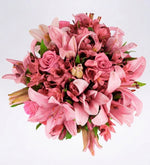 Lily Roses and Topaz Roses Pot